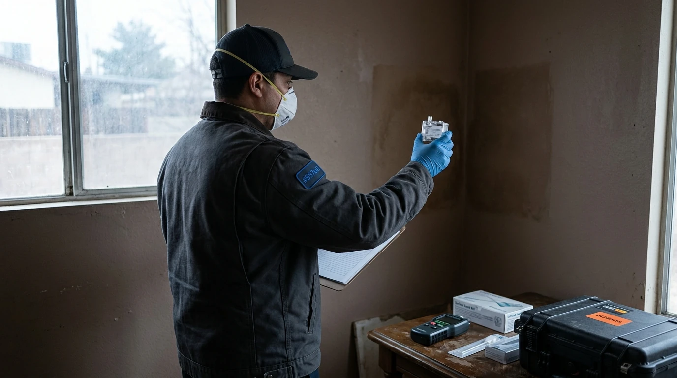 How To Test for Mold in Your Home (DIY Kits vs a Pro Inspection)