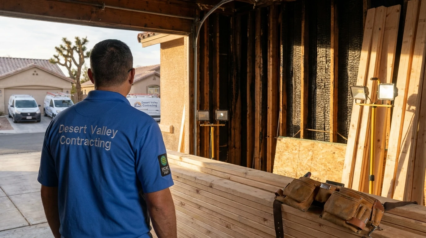 Who to Call to Rebuild After a House Fire in North Las Vegas
